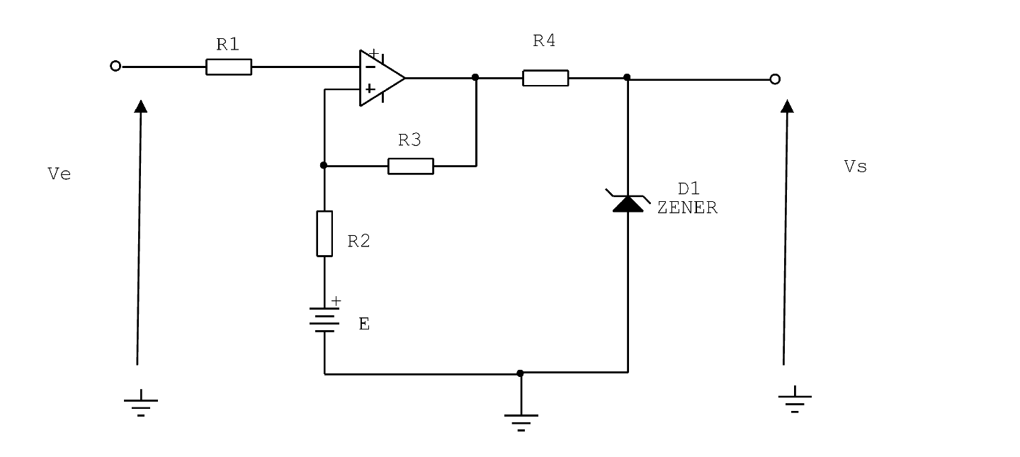 lectronique numerique, Comparateur  hysteresis