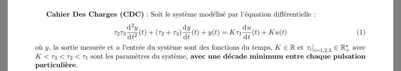 Automatique physique, Diagramme de Bode, Lieu de Nyquist