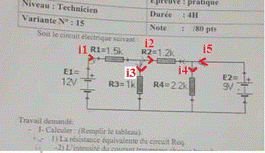 Circuit mixte