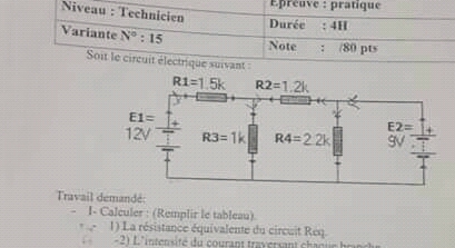 Circuit mixte