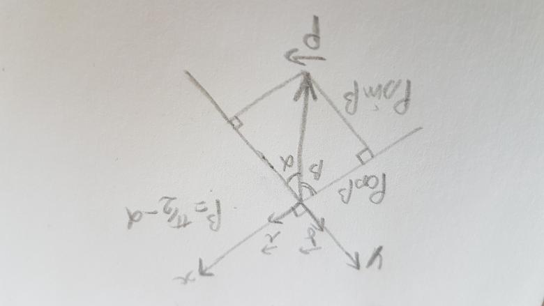 Projection de vecteurs