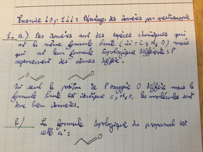 Dpartager des isomres par spectroscopie 