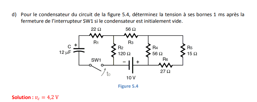 Circuit theoreme de Thevenin 