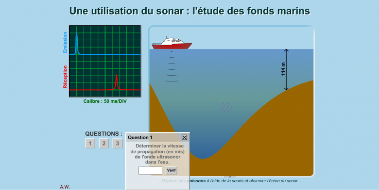 Exercice Sonar Troisime