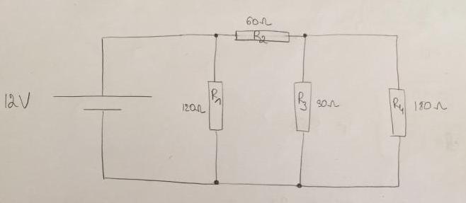 trouver la tension aux bornes d\'une rsistance avec un circuit