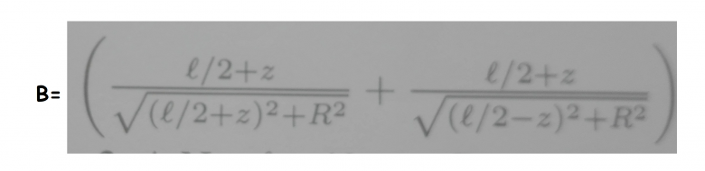 Inductance propre solnoide