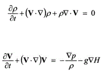 Equation de continuit - fluides