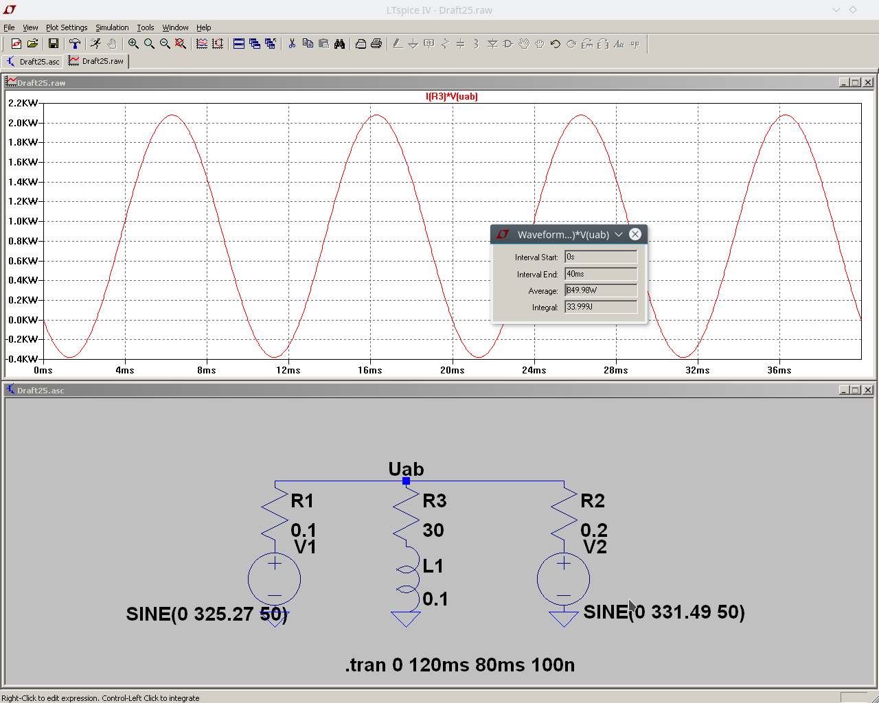 Circuit en rgime sinusodal 