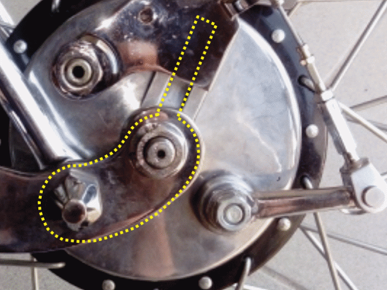 fixation tambour de frein 