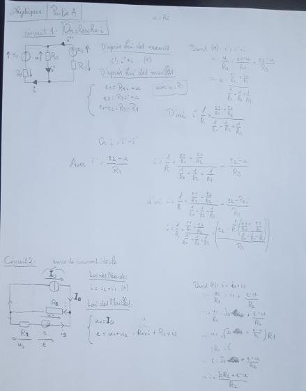 Electricit niveau prepa