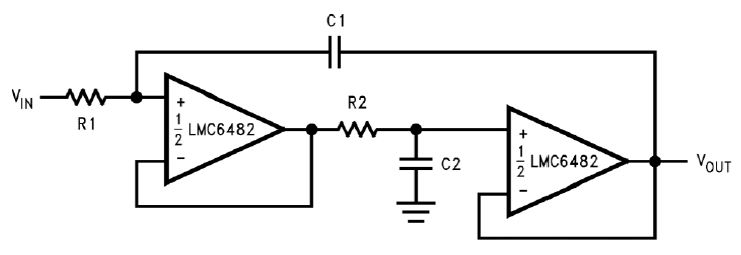 Calcul de la fonction de transfert d\'un filtre actif