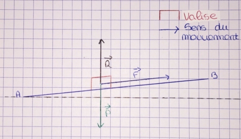 Travail de forces