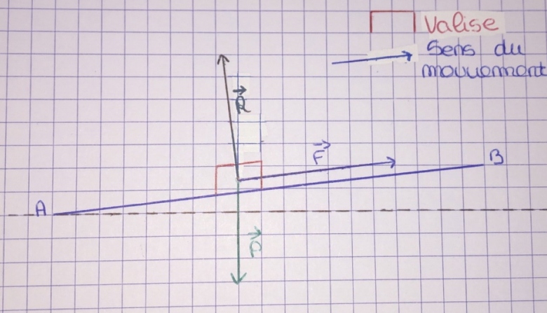 Travail de forces