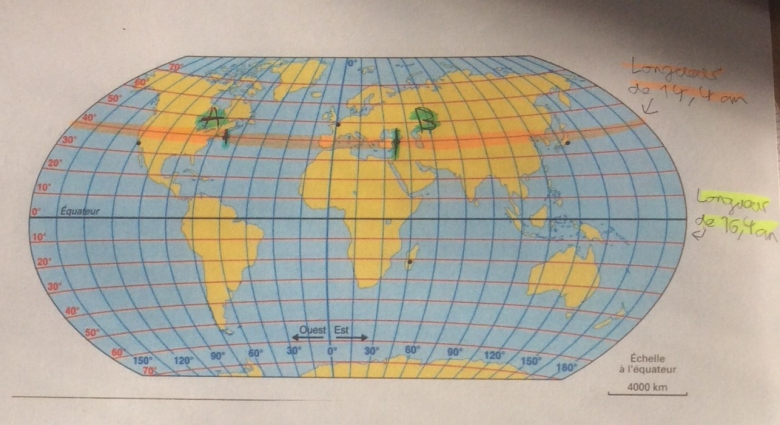 Exercice coordonns par latitude et longitude 