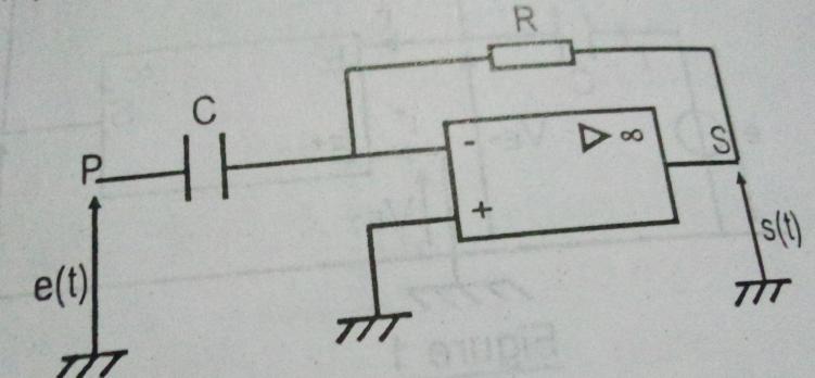 Circuit intgrateur et derivateur