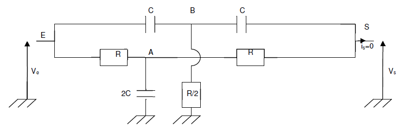 Fonction transfert d\'un circuit RC