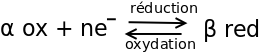 Reduction oxydation