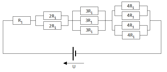 Le circuit contenant les conducteurs ohmiques