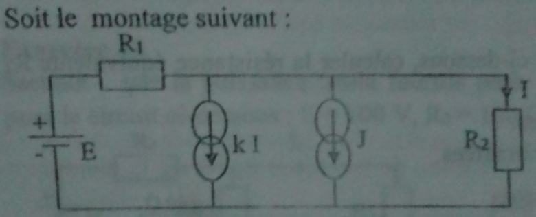 Circuit lectrique 