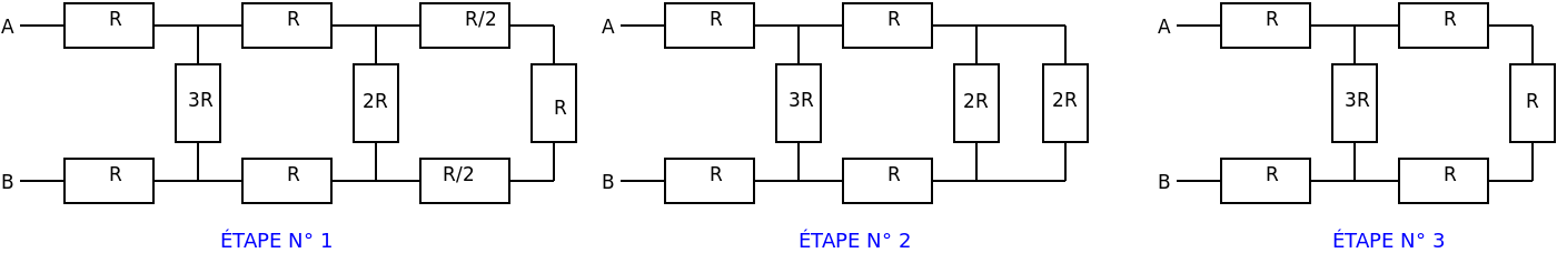 Rsistance quivalente dans un circuit