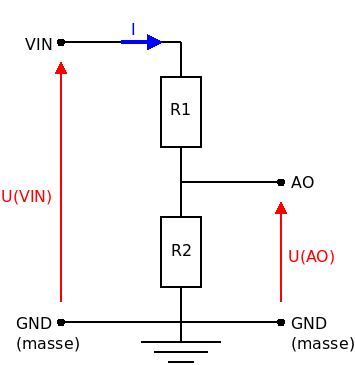 Electricit sur carte arduino