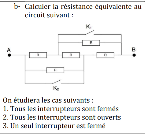 Exercice d?Electrocintique 