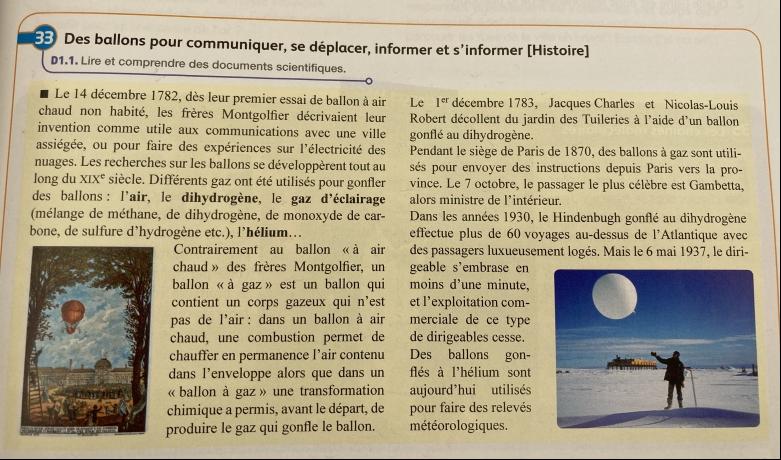 Des ballons pour communiquer,se dplacer,informer et sinformer 