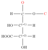 R ou S sur une molcule a 2 C asymtrique 