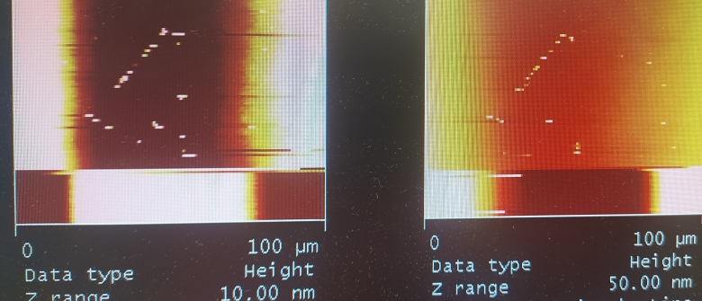 Microscope  forme atomique