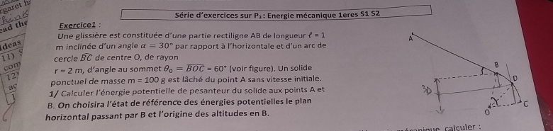 Energie mecanique