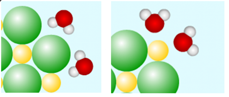 Dissolution du sel