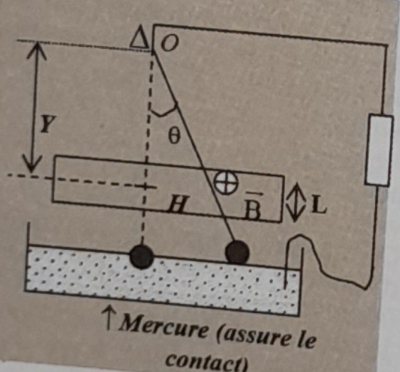 Pendule et champ magntique 