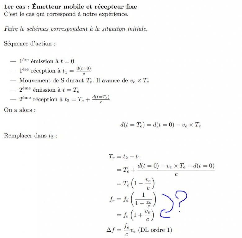 Effet Doppler