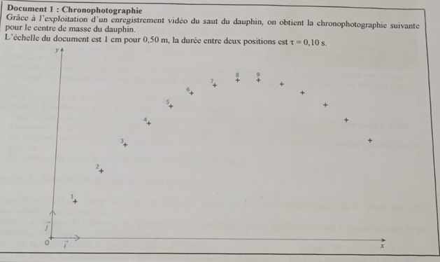 Chronophotographie et vecteurs