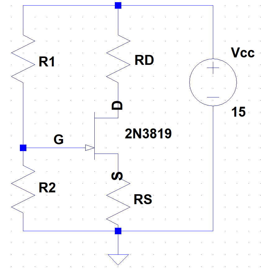 Transistor  effet de champ - Courant ID