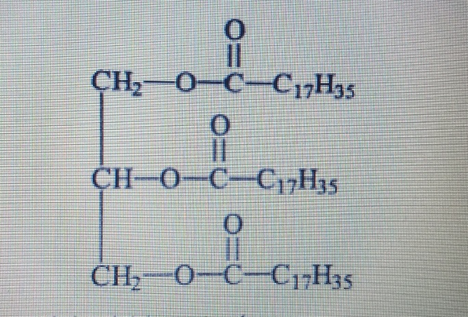 Hydrolyse de la stearine 