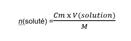 Transformer une formule  quatre donnes