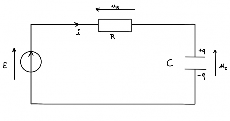 Dcharge d\'un condensateur