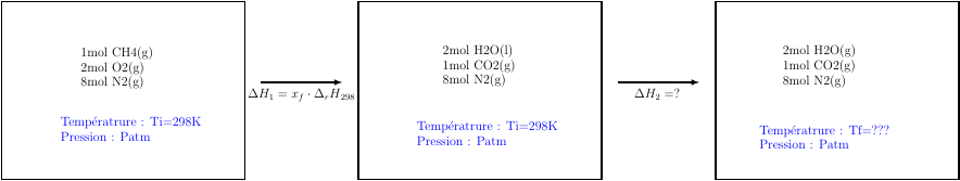 Calcul de la temperature dune flamme 