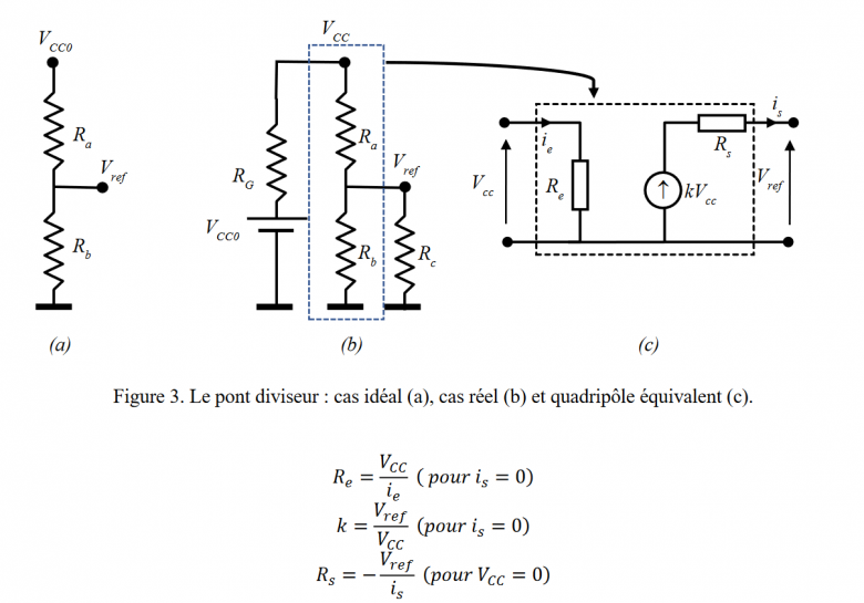 [Electronique] Equivalence pont diviseur rel et quadripole