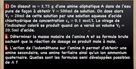Les amines