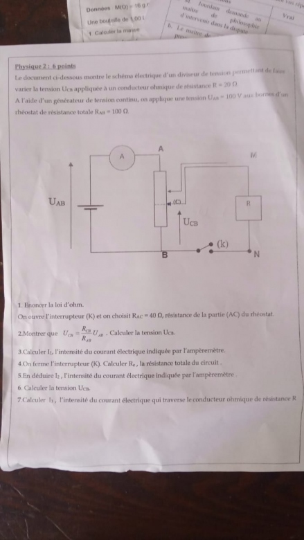 Diviseur de tension